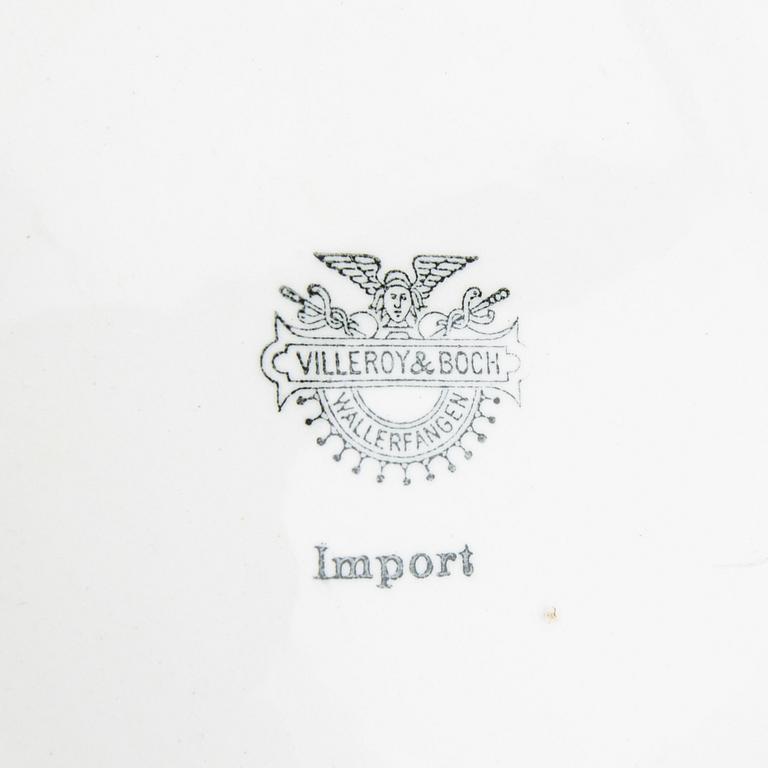 Porcelain bowl and jug Villeroy & Boch Germany first half of the 20th century stoneware.