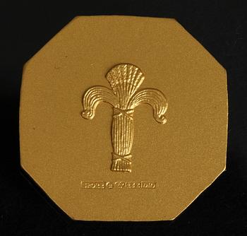 MINNESMYNT, "Gustav Vasa" 24K guld, 25 gr.