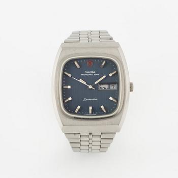 Omega, Seamaster, Megaquartz, wristwatch, 39.