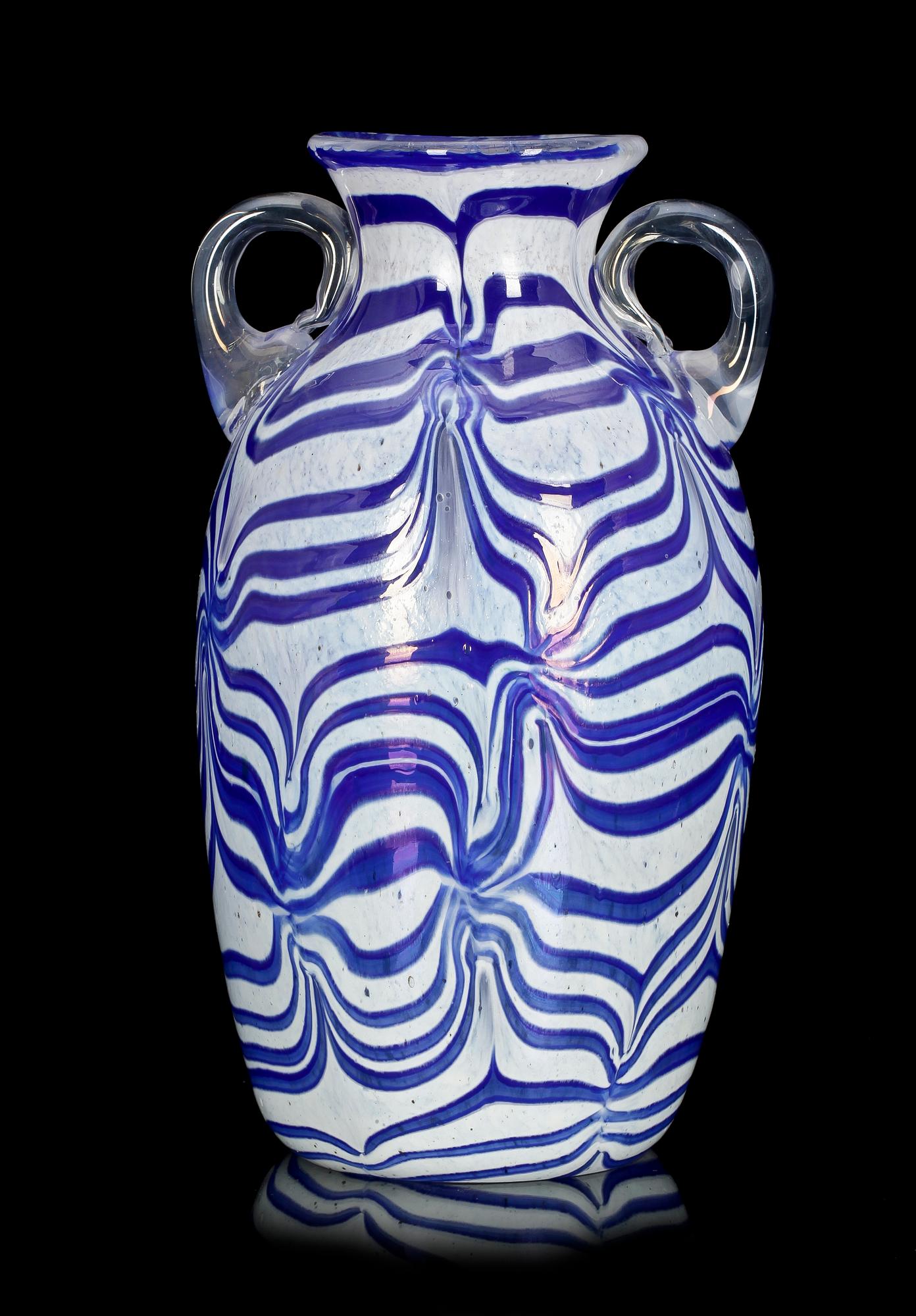 VAS, glas, Sergio Rossi Murano. Sign.