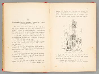 BOK. "Pinocchios Äventyr", Carlo Collodi, utgiven 1904.