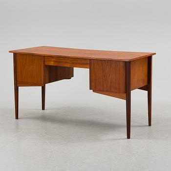 A second half of the 20th century teak writing desk.