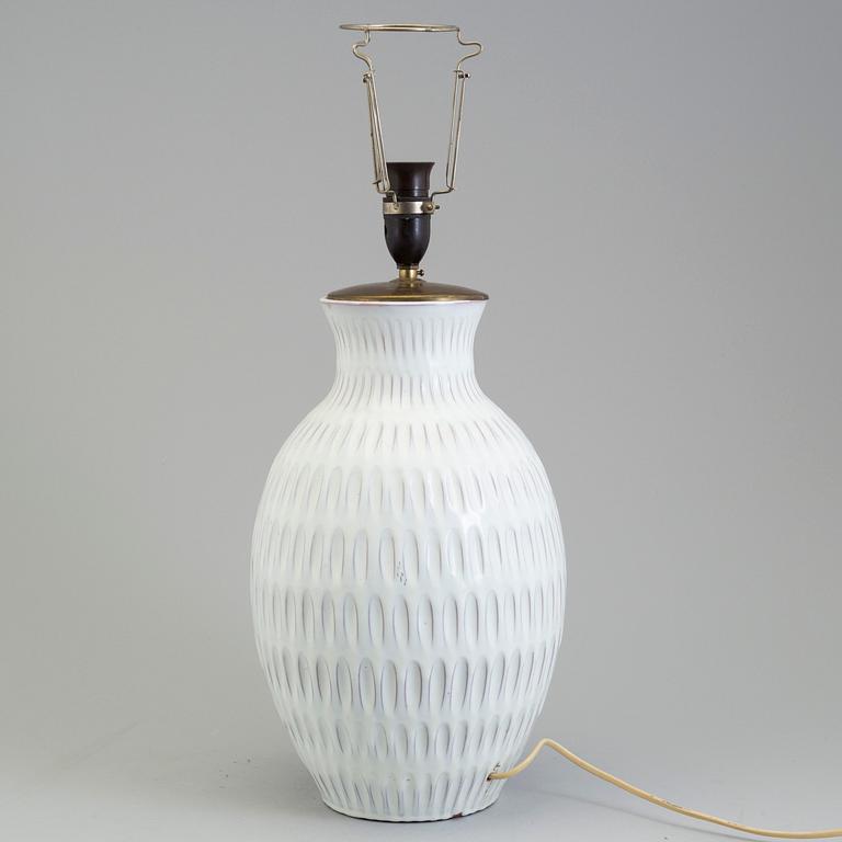 ANNA-LISA THOMSON, an earthenware table light from Upsala-Ekeby.