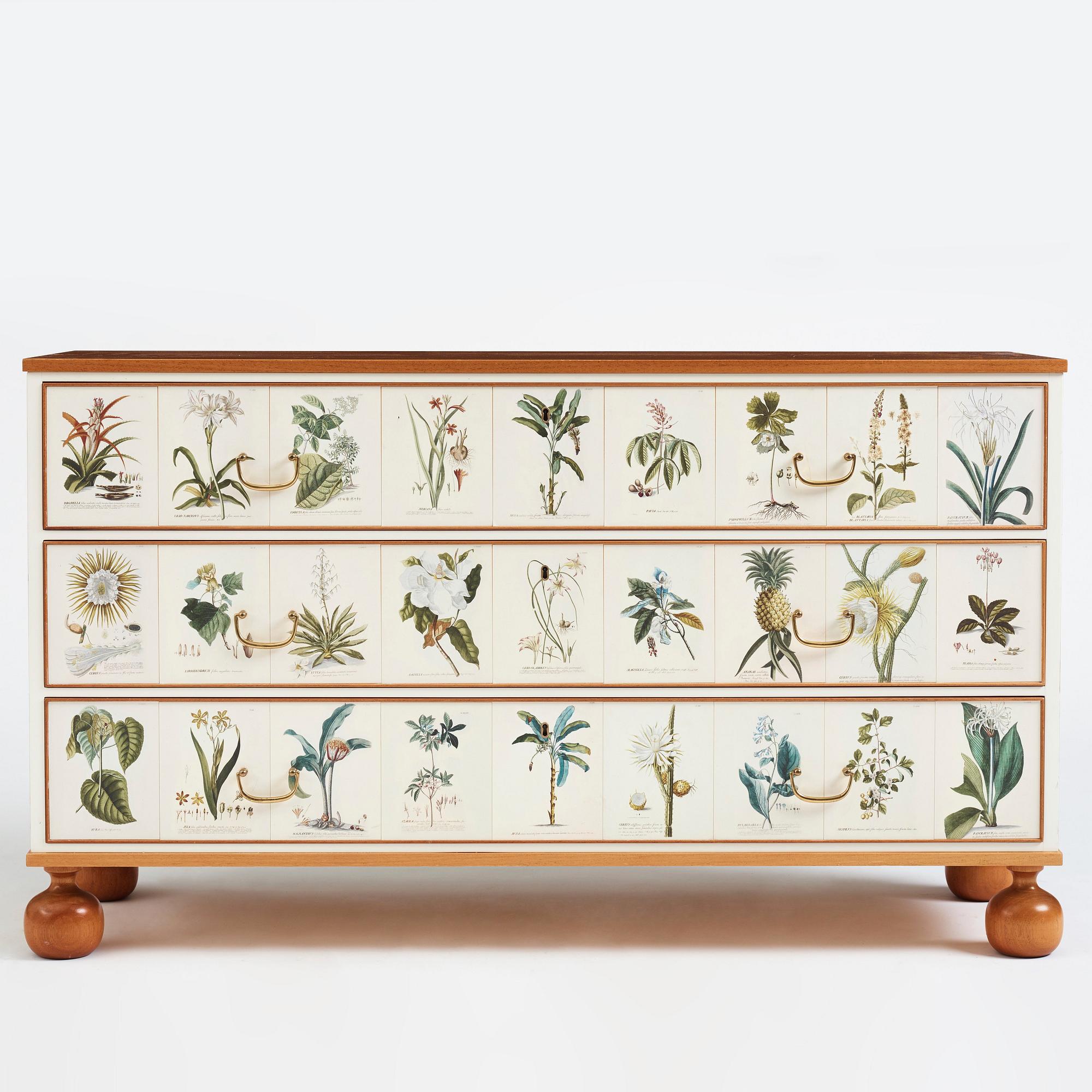 Josef Frank, "Florabyrå Linné", jubileumsutgåva, Firma Svenskt Tenn 2007, begr. upplaga av modell 1050.