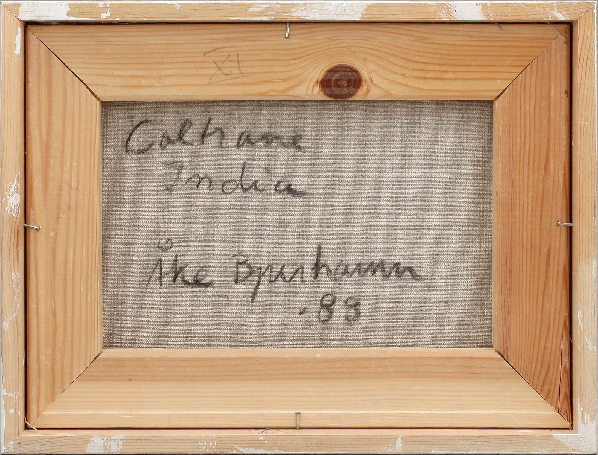 ÅKE BJURHAMN, olja på duk, signerad och daterad á tergo.