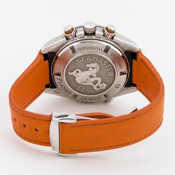 OMEGA, Seamaster, Professional (600m/2000ft), Planet Ocean, Chronometer, wristwatch, chronograph, 45 mm.