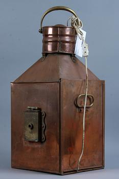 LANTERNA, koppar, 1900-tal.