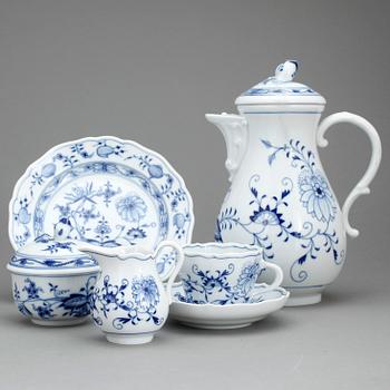 SERVIS, 27 delar, porslin, Meissen, 1900-tal.