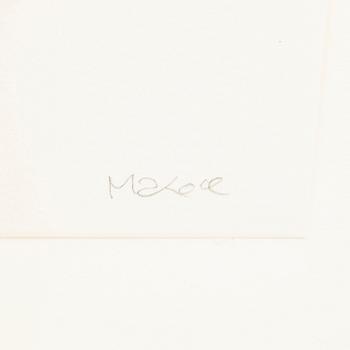 Makode Linde, litografi signerad och numrerad 4/65.