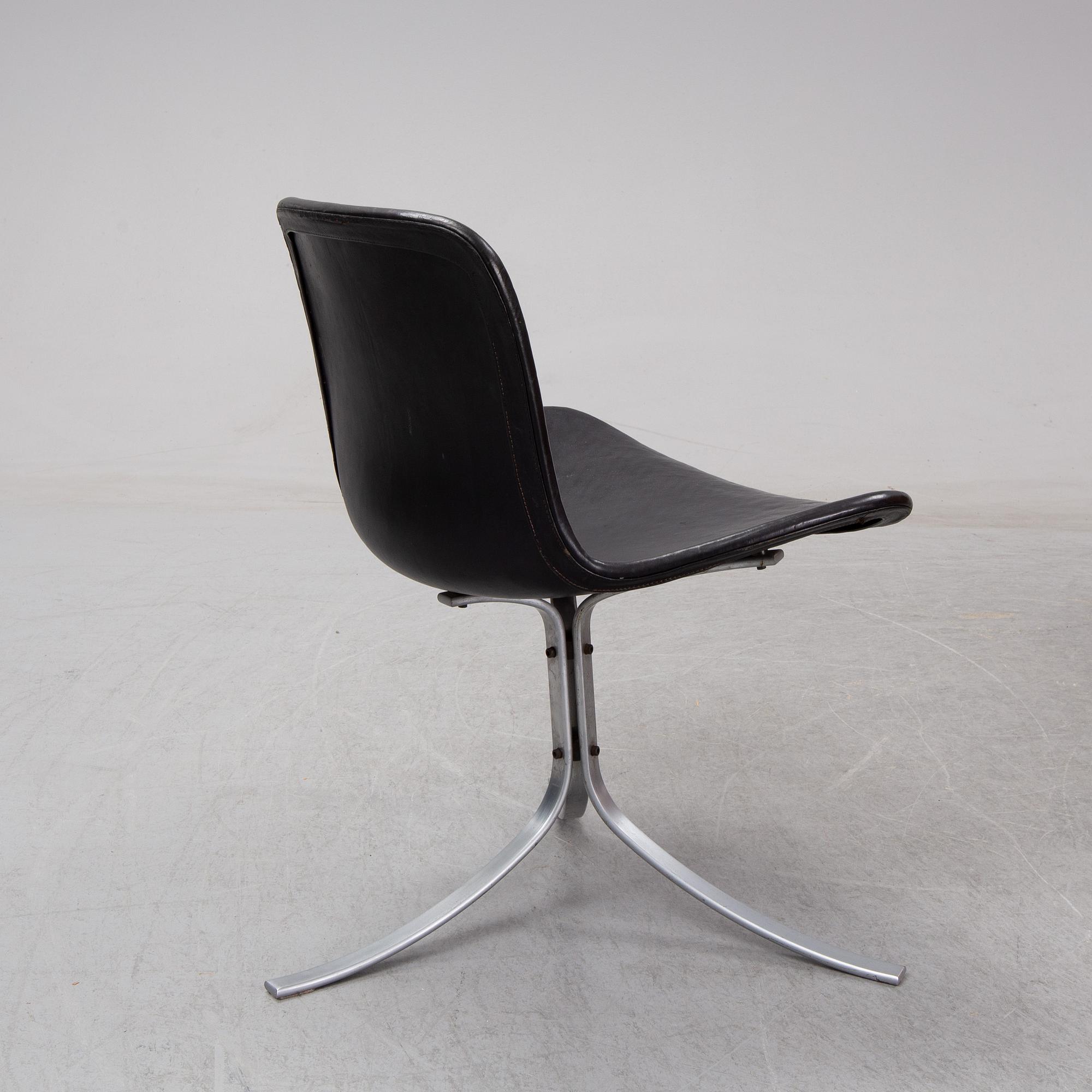 Poul Kjaerholm, a "PK9" chair, edition E Kold Christensen Denmark.