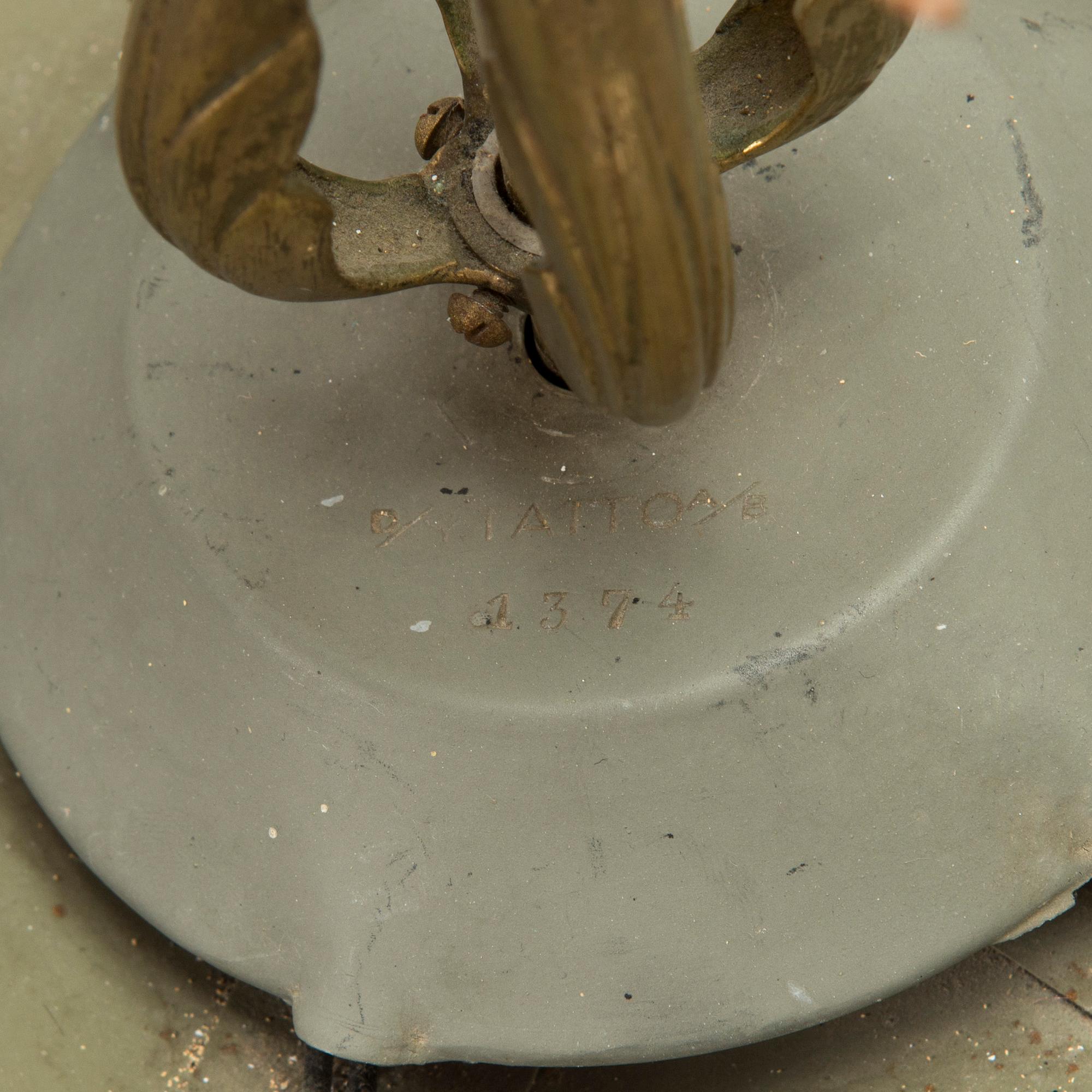 Paavo Tynell, a 1930s chandelier '1374/5 for Taito.