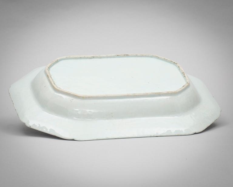 STEKFAT, porslin, Kina, 1700/1800-tal.