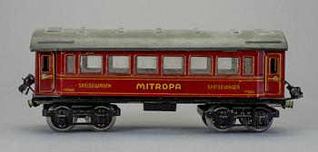 MÄRKLIN, restaurangvagn. Tyskland, 1930-tal.