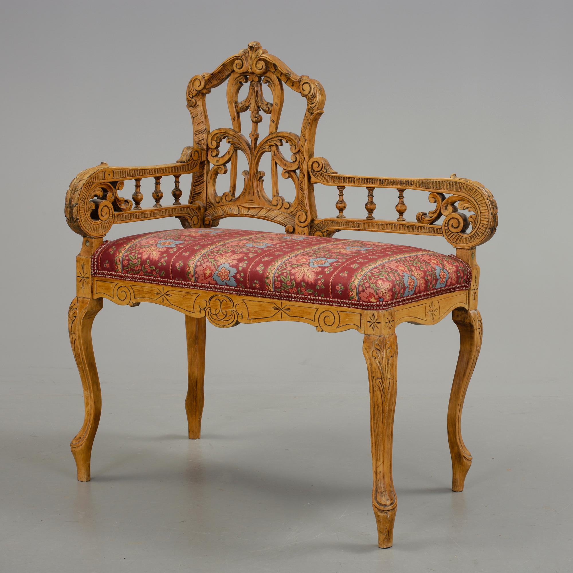 STOL, norsk allmogestil, 1900-talets början.