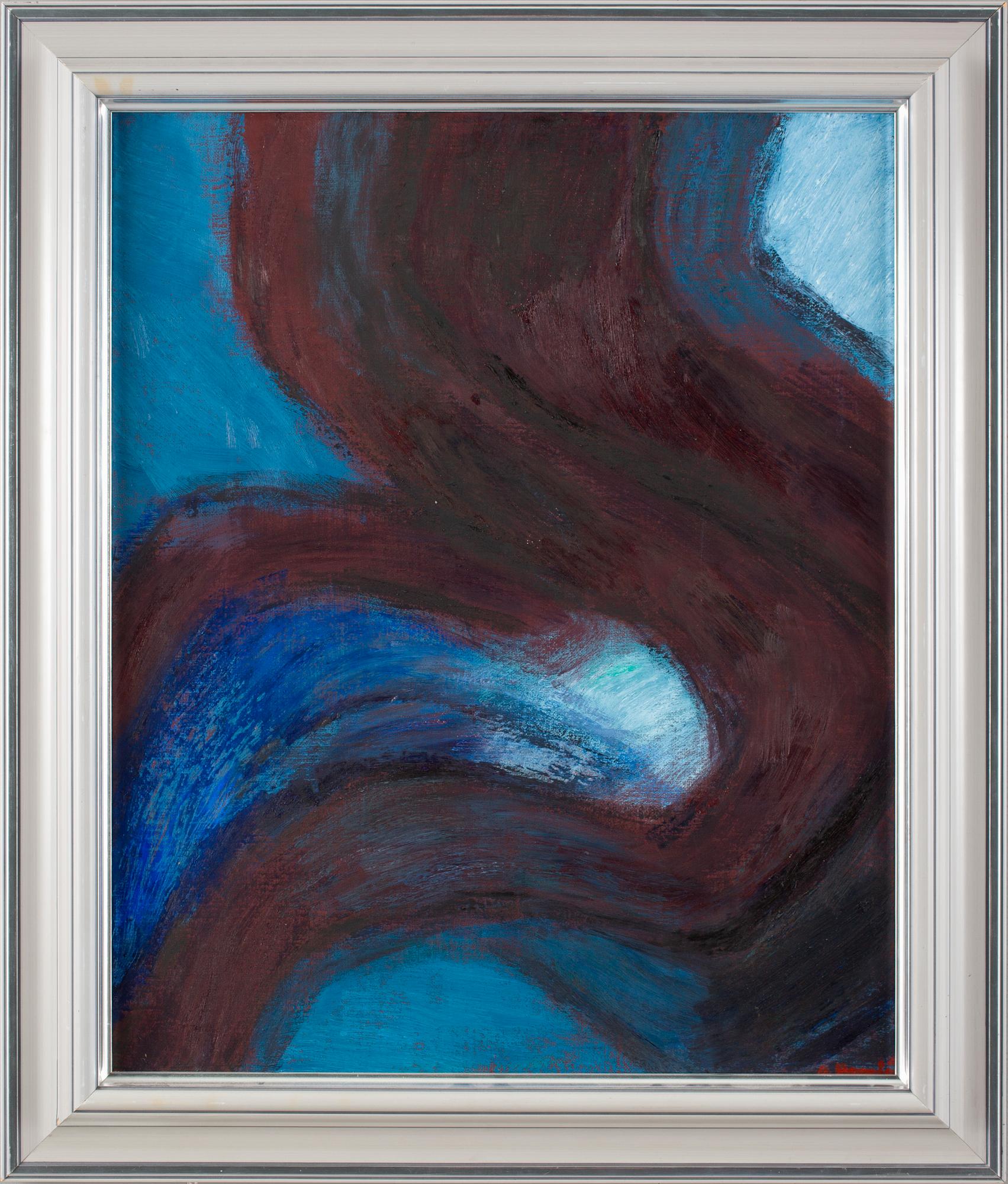 OLLE BONNIÉR, olja på duk, sign.