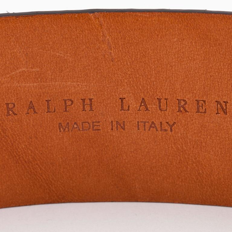 RALPH LAUREN, skärp.