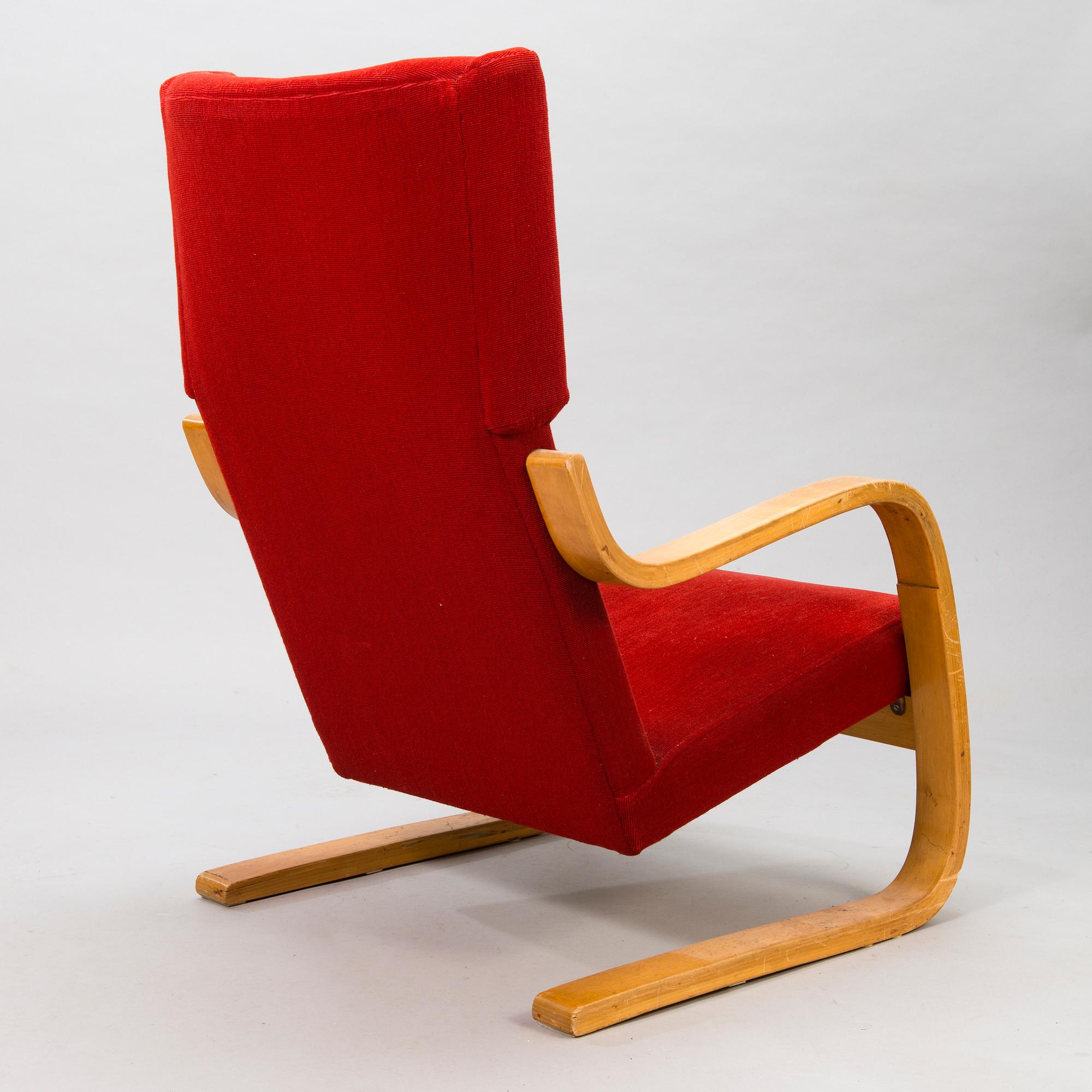 ALVAR AALTO, nojatuoli, 36/401, O.Y. Huonekalu- ja Rakennustyötehdas A.B.