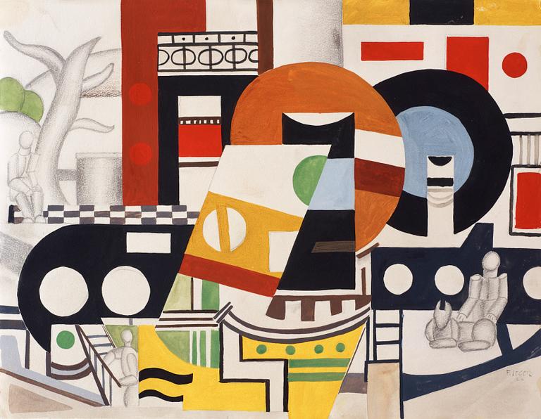 Fernand Léger, "Le remorqueur".