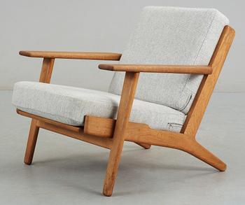 FÅTÖLJ, modell GE-290, Hans J. Wegner för Getama, Gedsted, Danmark.