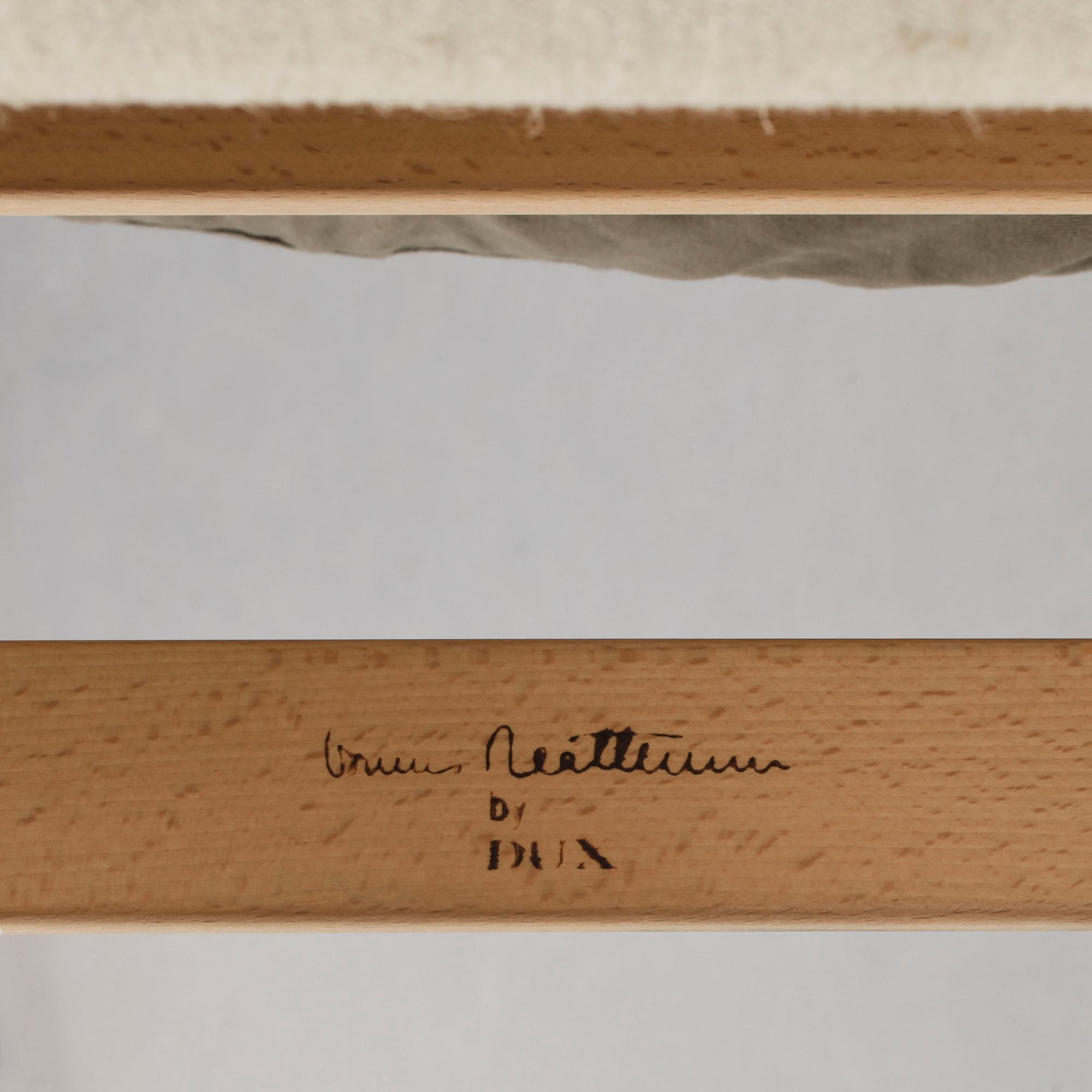 FÅTÖLJ, "Ingrid", Bruno Mathsson, Dux, 1900-talets andra hälft.