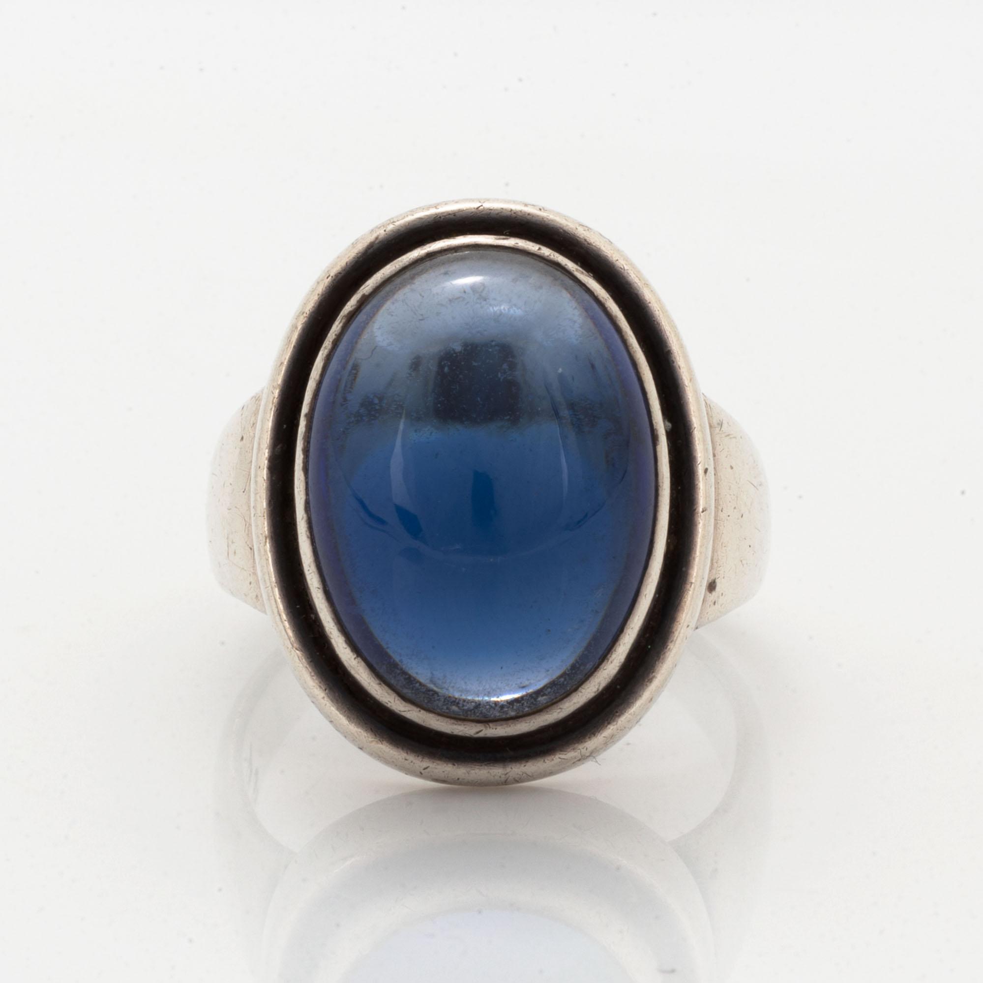 Georg Jensen, ring, sterling silver.