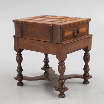 Casket, 18th Century, with later stand.