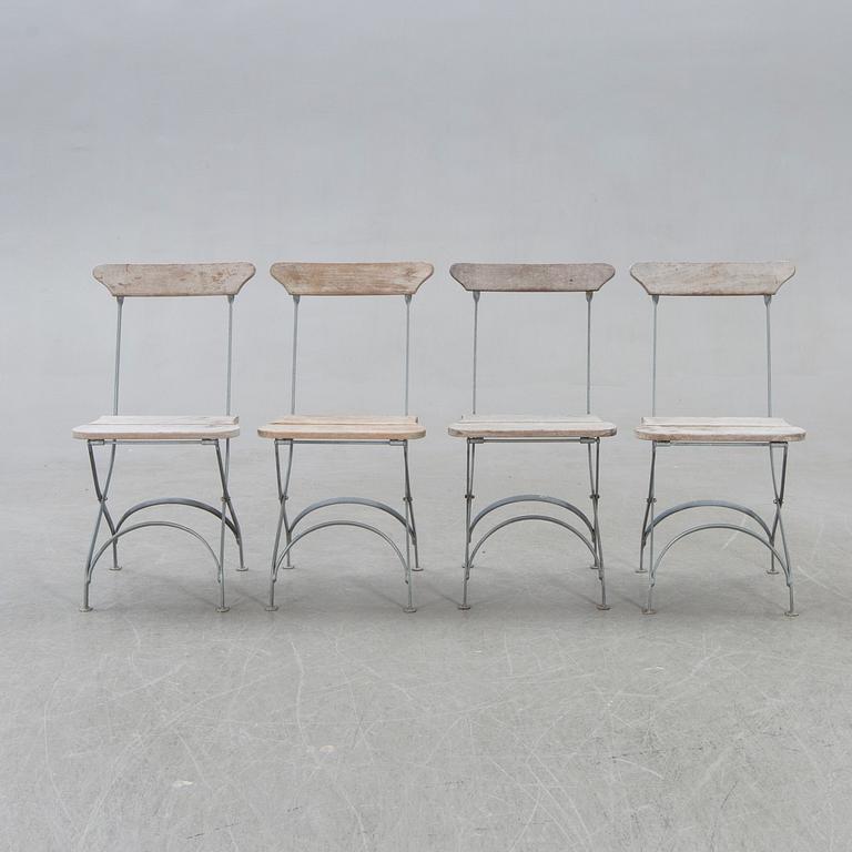 Byarum, "Bryggeristol, 4 st, Honduras Mahogny.