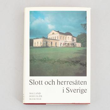 Books, 'Svenska Slott och Herresäten', 18 volumes, Allhems Förlag, Malmö, 1966-71.