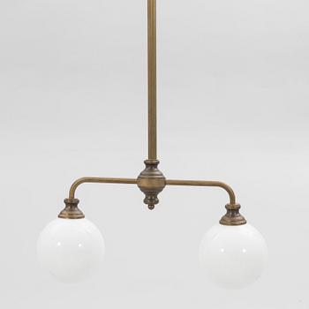 Ceiling lamp, Art Deco style, second half of the 20th century.