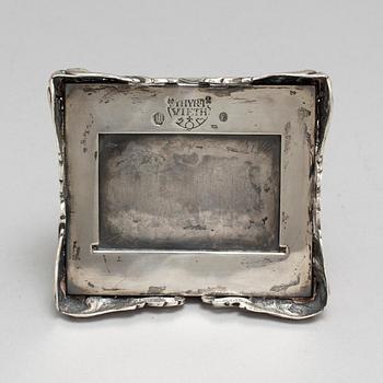 THYRA VIETH, a silver box, Copenhagen 1910.