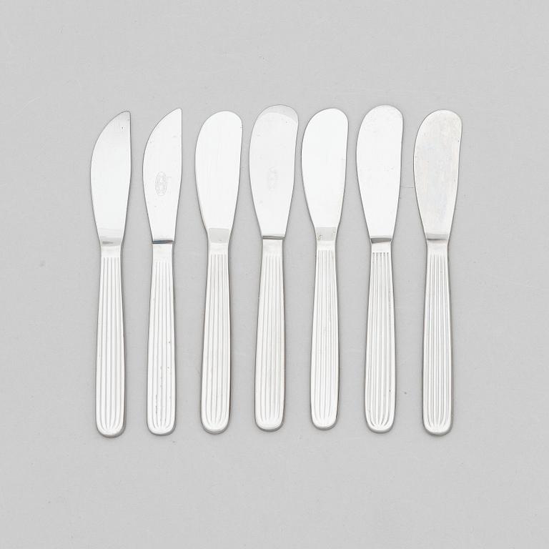 Kaj Franck, bestickserie, 220 st, rostfritt stål, "Scandia", Hackman Sorsakoski. Formgiven 1952.