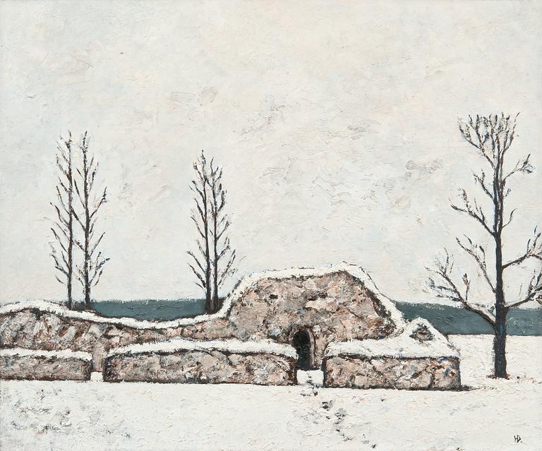 Helge Dahlman, RUIN OF VIHTI CHURCH.