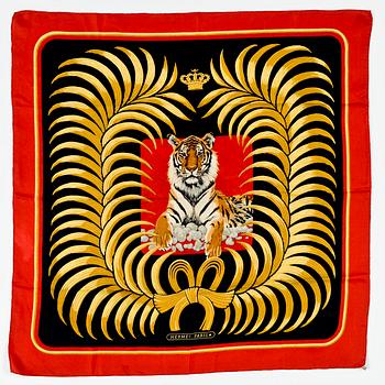 1127. SCARF, Hermès, "Tigre Royale".
