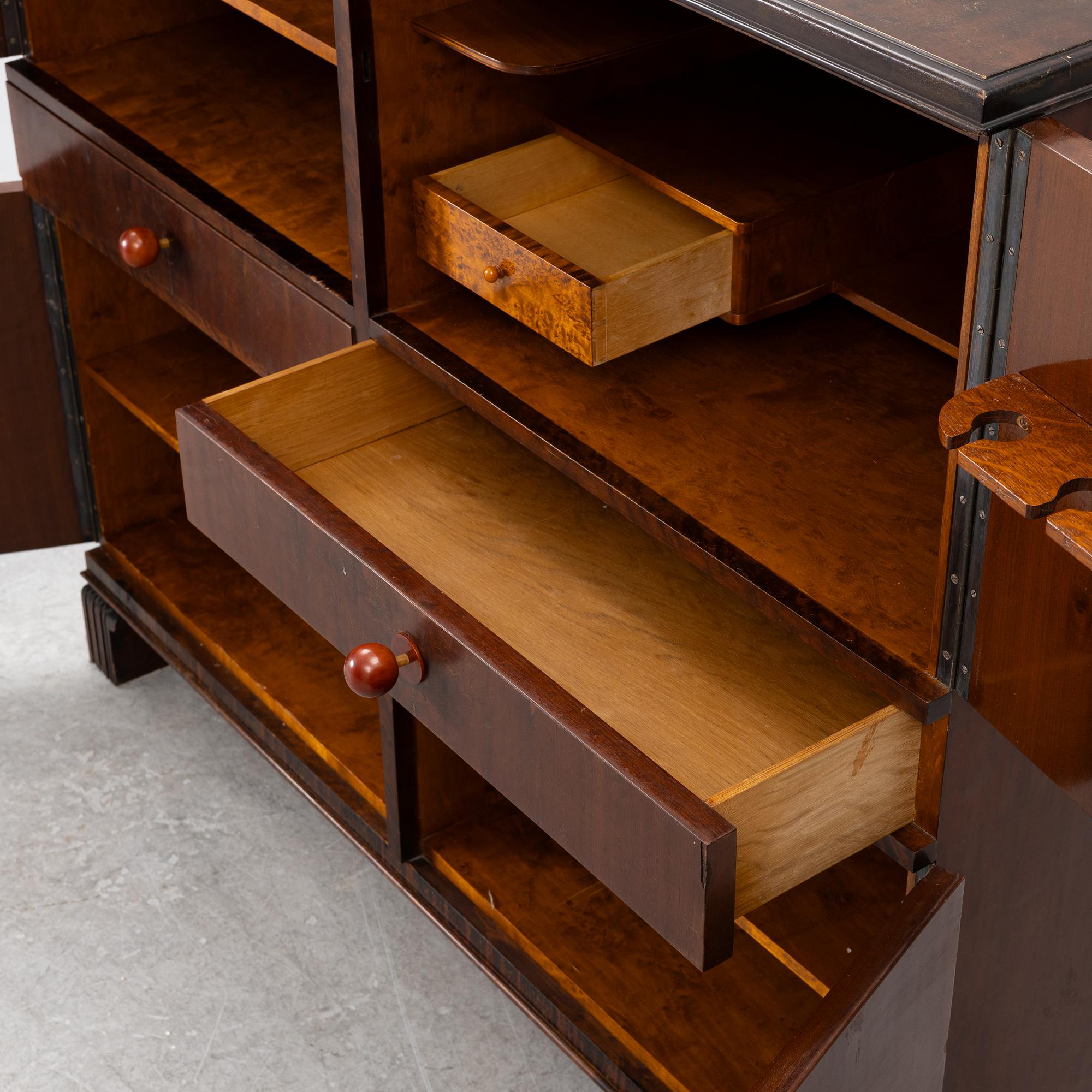 A 1930's cabinet/bar cabinet, Sweden.