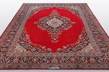 A carpet, Keshan, ca 353 x 240 cm.