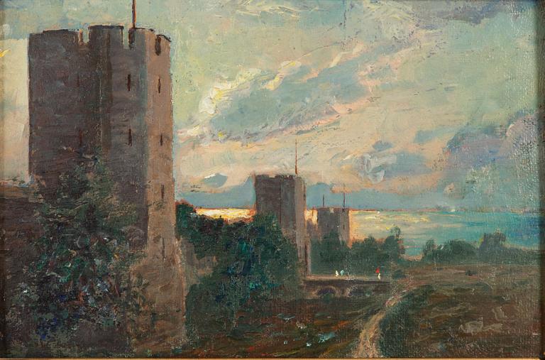 Herman Hägg, Nordergravar, Visby.