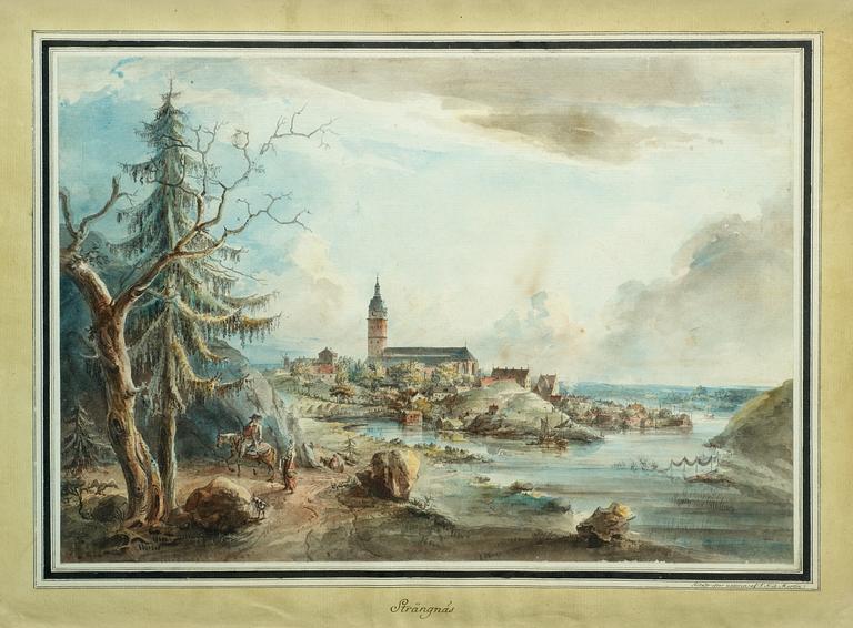 Johan Fredrik Martin, "Utsigt af Strängnäs".