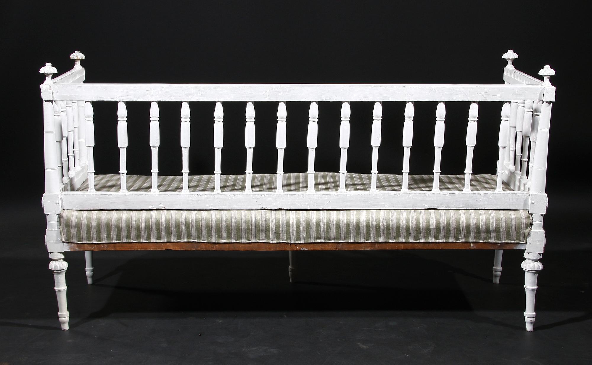 SOFFA, gustavianskt provinsarbete, tidigt 1800-tal.