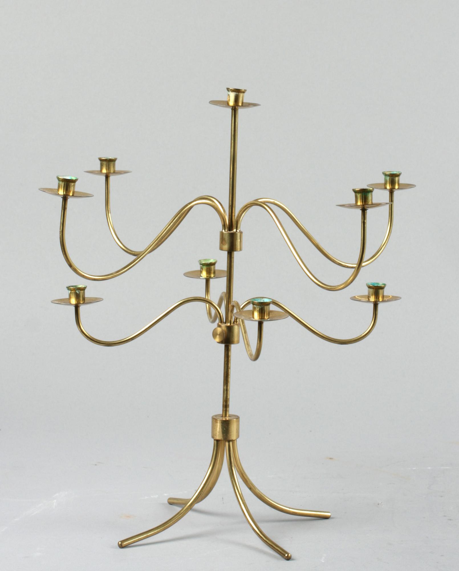 KANDELABER, troligen Josef Frank, Svenskt tenn, 1900-tal.