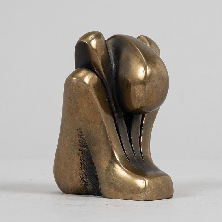 Tom Bennett, sculpture. Signed. Ed. 2/80. Dat -89. Bronze, height 7.5 cm.