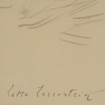 Lotte Laserstein, Contemplative girl.