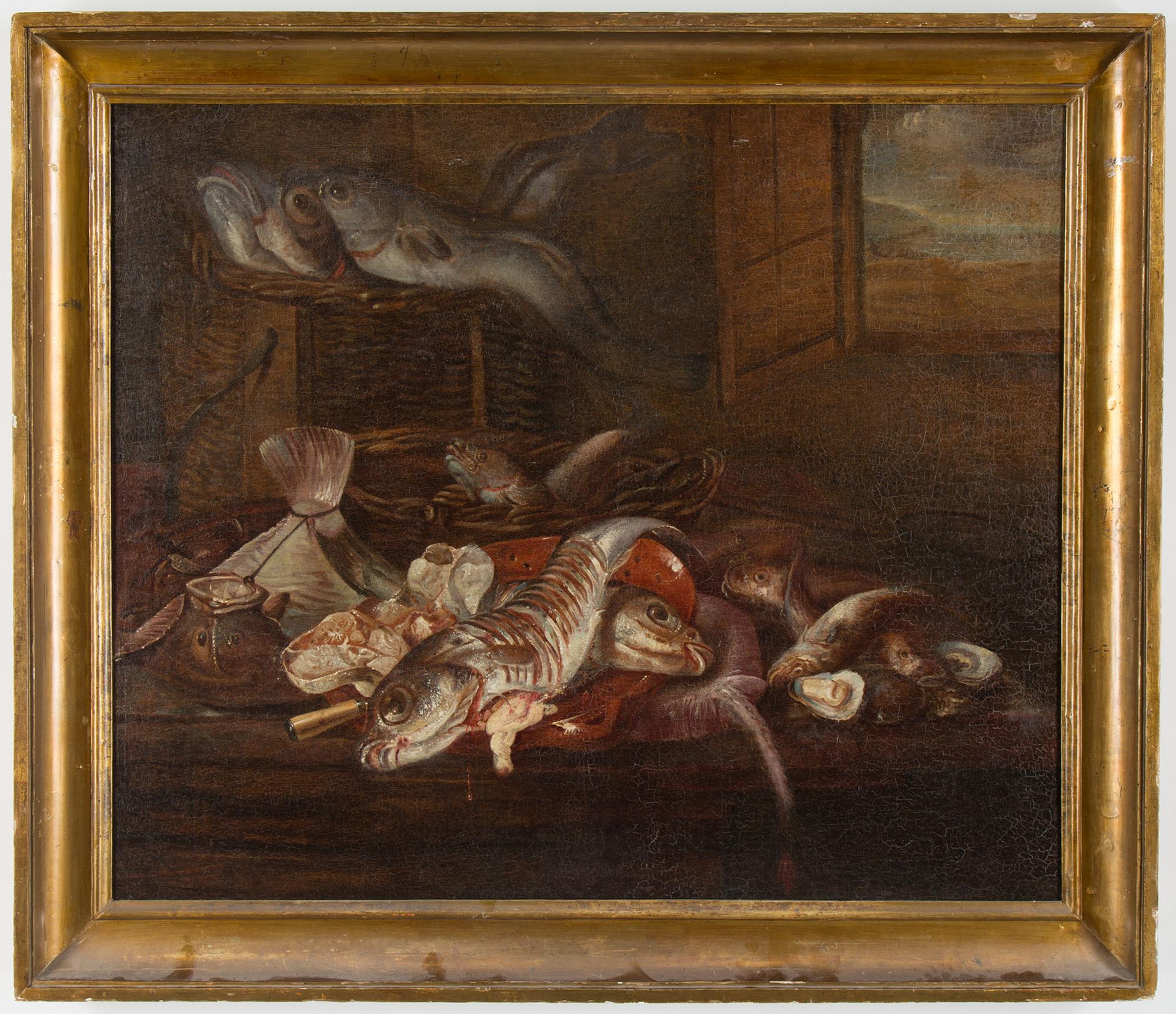 HIERONYMUS FRANCKEN II, folower of, oil on canvas, unsigned.