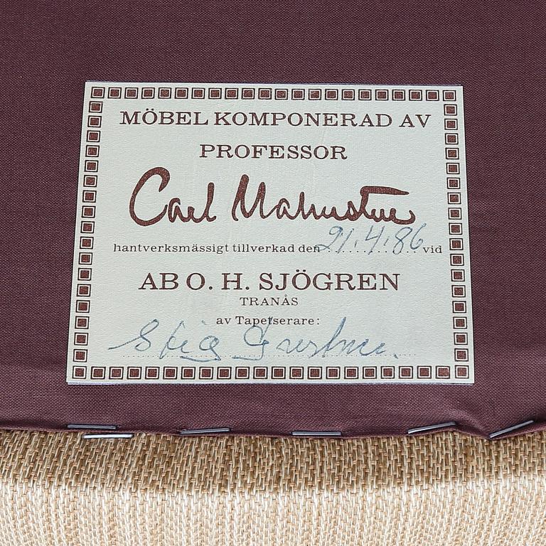 FÅTÖLJ, "Farmor", Carl Malmsten, OH Sjögren, 1900-talets andra hälft.