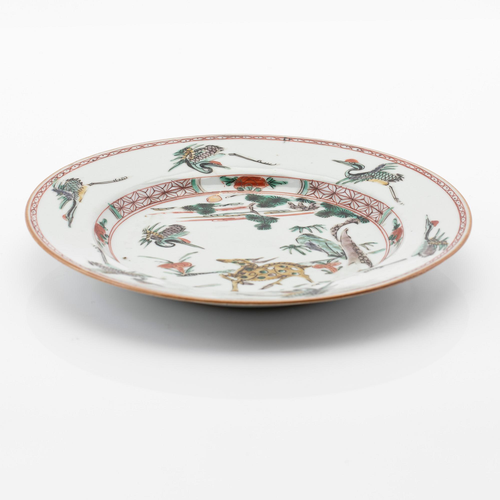 Fat, porcelain, China, Kangxi (1662-1722).