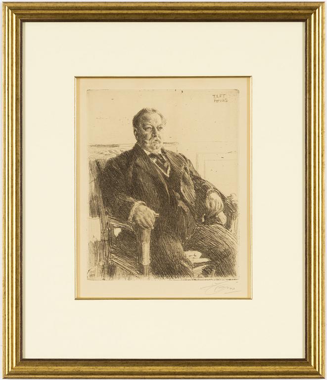 Anders Zorn, "President William H. Taft".