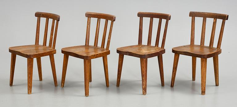 STOLAR, 4 st, "Utö", Axel Einar Hjorth, Nordiska Kompaniet, 1930-tal.