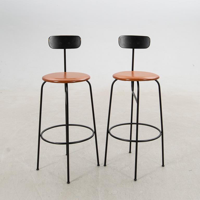 Afteroom, barstolar, ett par, "Counter Chair" Audo, Danmark.