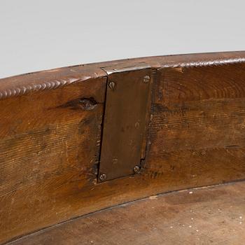 A 1700s rococo commode.