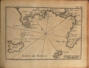 BOOK - JOSEPH ROUX 'Receuil Des Principaux Plans des Ports, et Rades de la Mer Mediterranée....', Marseille 1764.