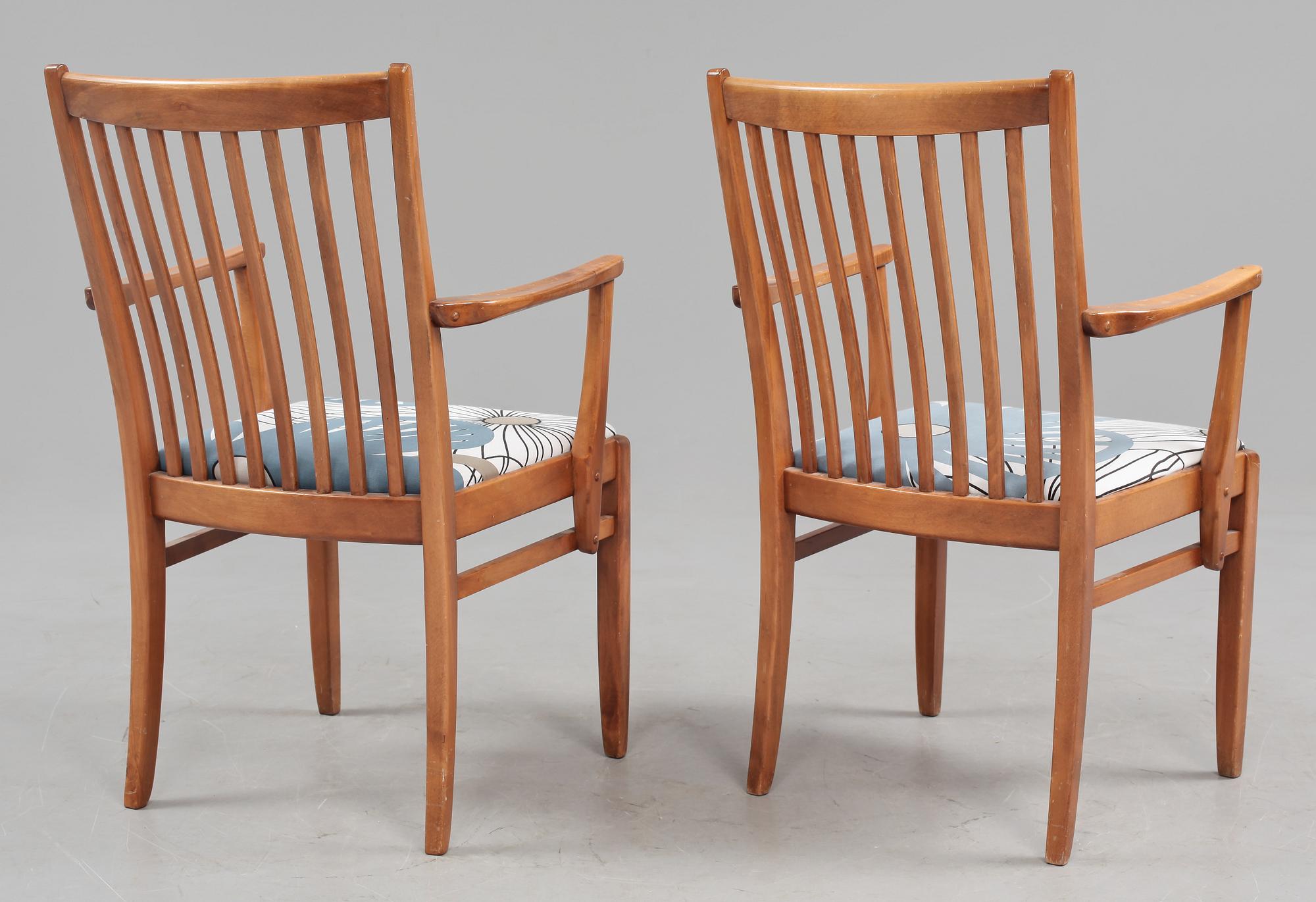 KARMSTOLAR, Lammhults möbler, 1960-tal.